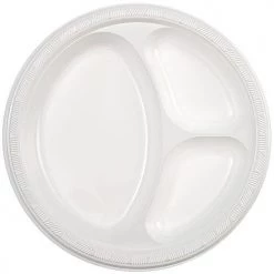 King Zak Plastic Solid Color Party TablewareSize Options: 10.25inch Plate, 9inch Plate, 7inch Plate, 15oz Bowl, 18oz Cup, 12oz Cup, 9oz Cup, 10.25inch Compartment Plate