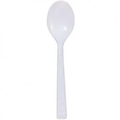 King Zak Plastic CutlerySize Options: Fork, Teaspoon, Knife, And Soupspoon Everyday Tableware