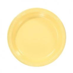 King Zak Premium Heavy Weight Plastic DinnerwareSize Options: 18oz Cup And 7inch Plate