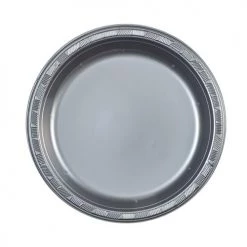 King Zak Plastic Solid Color Party TablewareSize Options: 10.25inch Plate, 9inch Plate, 7inch Plate, 15oz Bowl, 18oz Cup, 12oz Cup, 9oz Cup, 10.25inch Compartment Plate