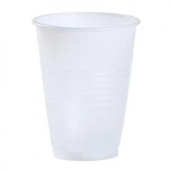 King Zak Everyday Tableware 12oz Translucent Plastic Cup