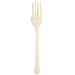 King Zak Everyday Disposable Cutlery Premium Heavy Weight Plastic Cutlery