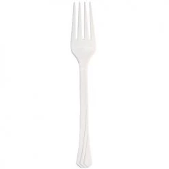 King Zak Everyday Disposable Cutlery Premium Heavy Weight Plastic Cutlery