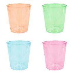 King Zak Plastic Neon TumblerSize Options: 1oz Tumbler And 2oz Tumbler