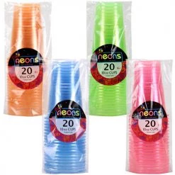 King Zak Plastic Neon CupSize Options: 10oz Cup And 18oz Cup