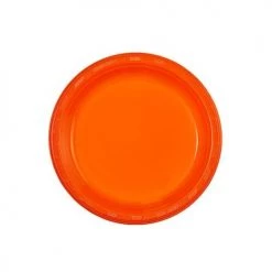 King Zak Plastic Solid Color Party TablewareSize Options: 10.25inch Plate, 9inch Plate, 7inch Plate, 15oz Bowl, 18oz Cup, 12oz Cup, 9oz Cup, 10.25inch Compartment Plate