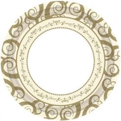 King Zak Premium Heavy Weight Paper Medley Dinnerware