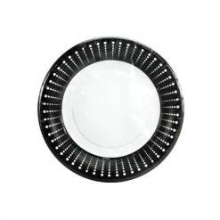 King Zak Everyday Tableware Premium Extra Heavy Weight Paper Décor Disposable Dinnerware