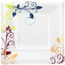 King Zak Premium Heavy Weight Paper Bella Vite Dinnerware