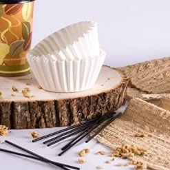 King Zak Kitchen Premium Heavy Weight Paper Baking CupsSize Options: 1.5inch Baking Cup And 1.25inch Baking Cup